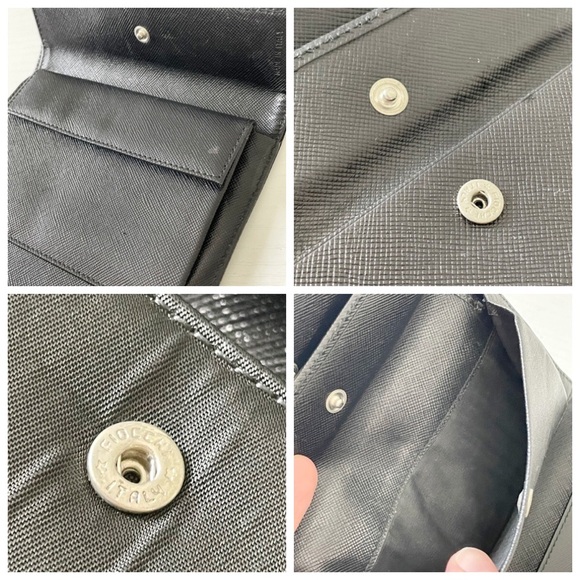 Prada black Tessuto nylon triangle logo trifold wallet - Picture 7 of 11